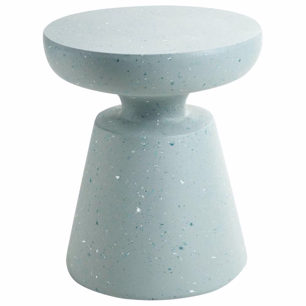 Wyld and Coco Green Terrazzo Round Side Table – 2