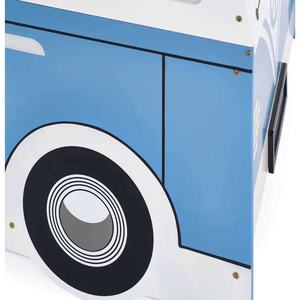 Cheshire Ash Bed in Light Blue, Single (W: 90 cm, L: 200 cm) – 3