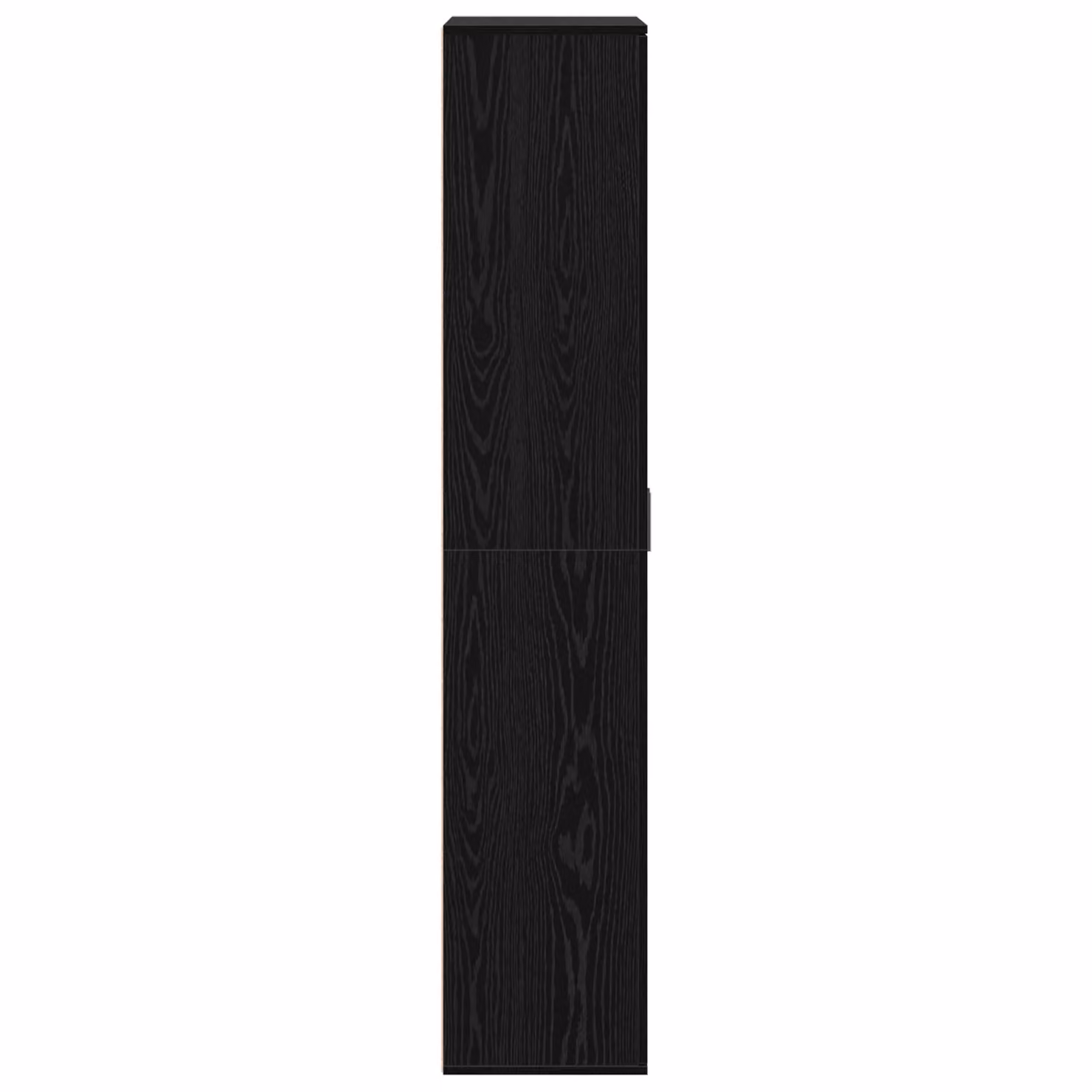 Berkfield Home Black Oak Modern Highboard with Hinged Doors, W/D/H: 80 x 35 x 180 cm – 3