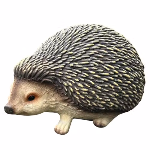 Animal Crackers Hedgehog Figurine in Grey-green and Brown, W/D/H: 13.0 x 13.0 x 13.0 cm – 2