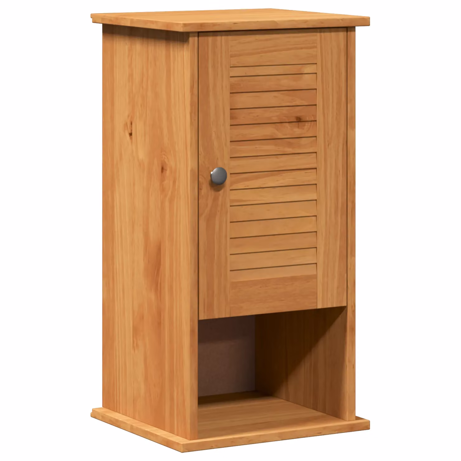 Berkfield Home Rustic Solid Pine Wood Storage Cabinet in Honey Brown – 2