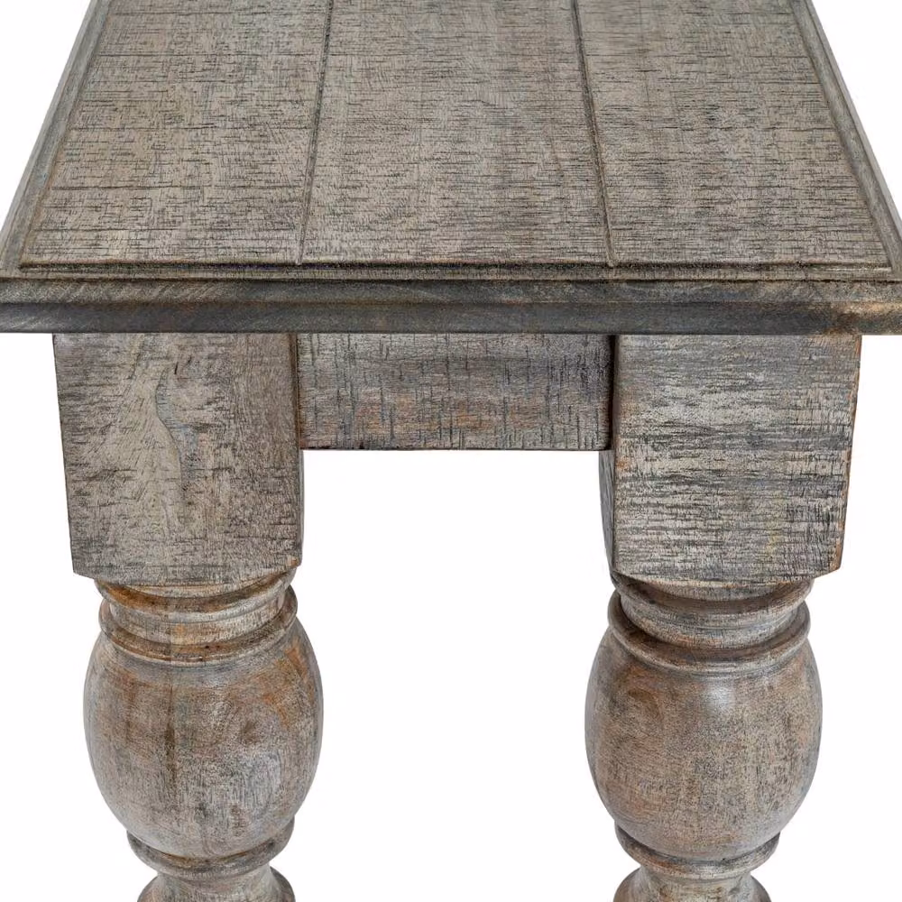 Wyld Haus Montaine Mid Century Brown Solid Wood Console Table – 5
