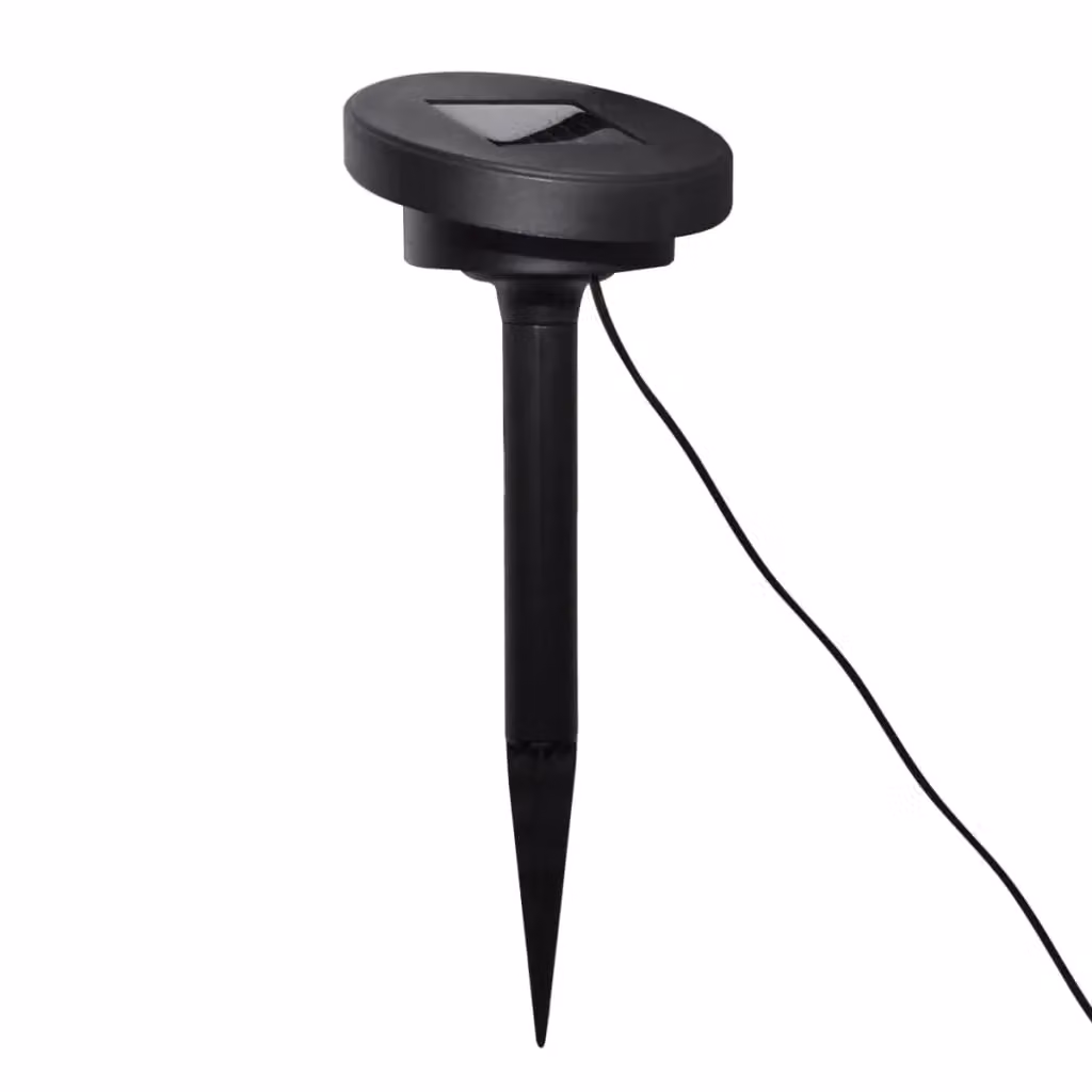 Berkfield Solar LED Garden Lights with Spike Anchors, 6 Pack, White – 3