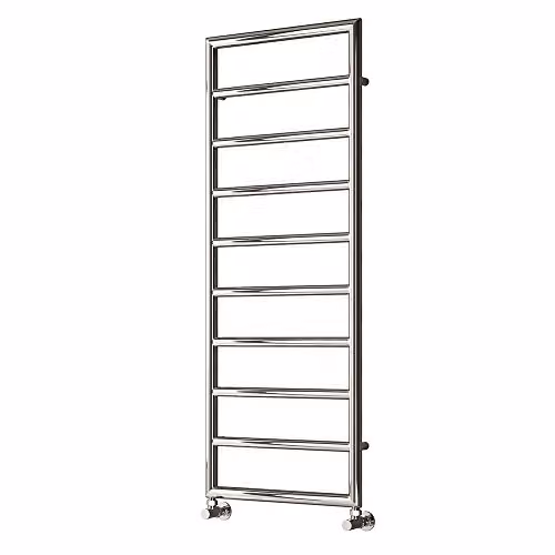 Reina Nardo Chrome Heated Towel Rail, Silver, W/H: 55 x 120 cm – 1