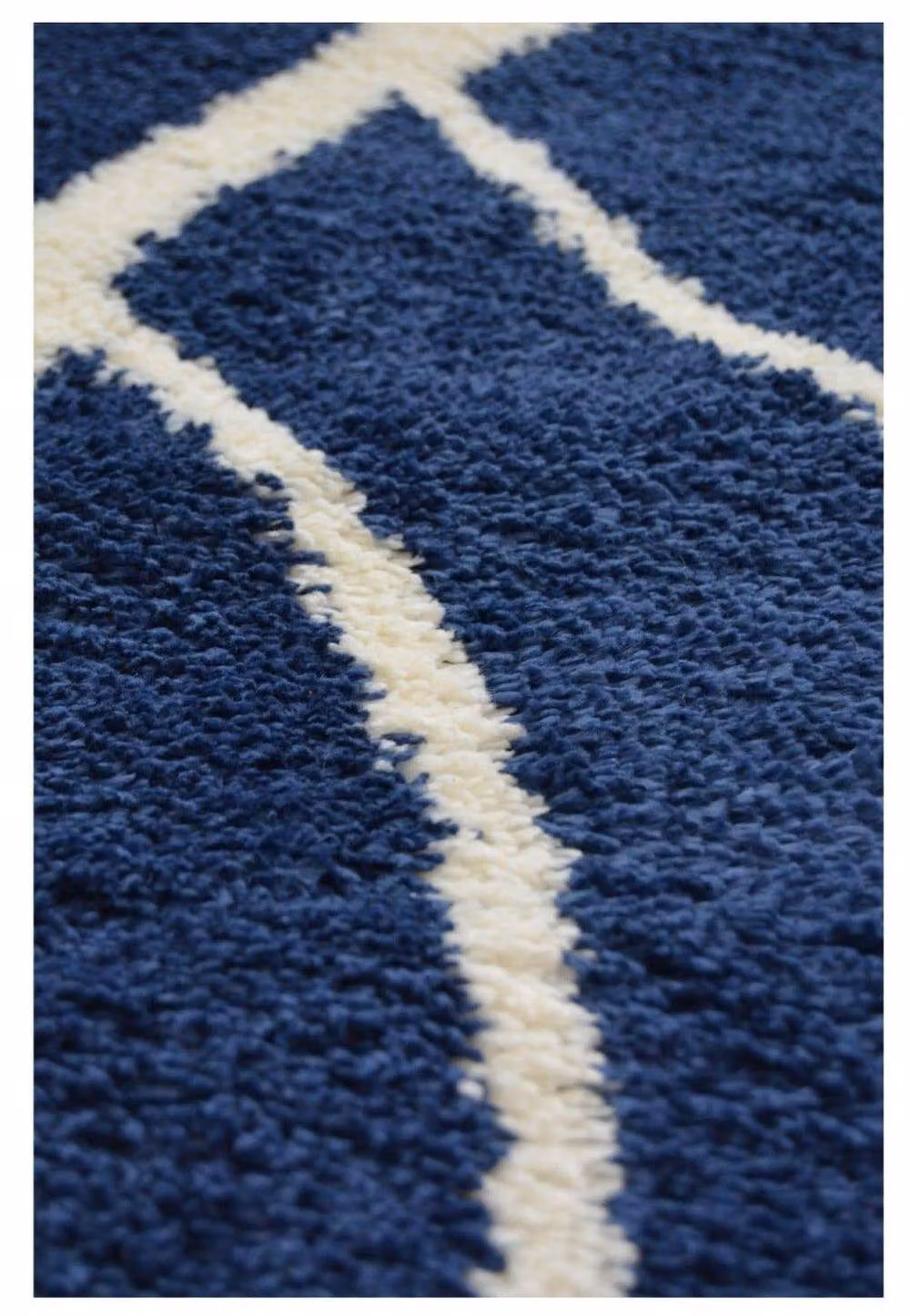 THE RUGS Snug Collection Shaggy Bubbles Design Rug in Navy Blue, W: 160 cm, D: 230 cm – 3