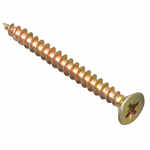 Forgefix Multi-Purpose Pozidriv Chipboard Screws, Galvanised Steel, 5.0 x 55 mm, Box of 200