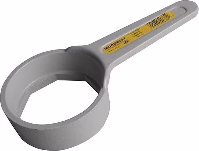 Monument 361T Box Ring Immersion Heater Spanner in Silver