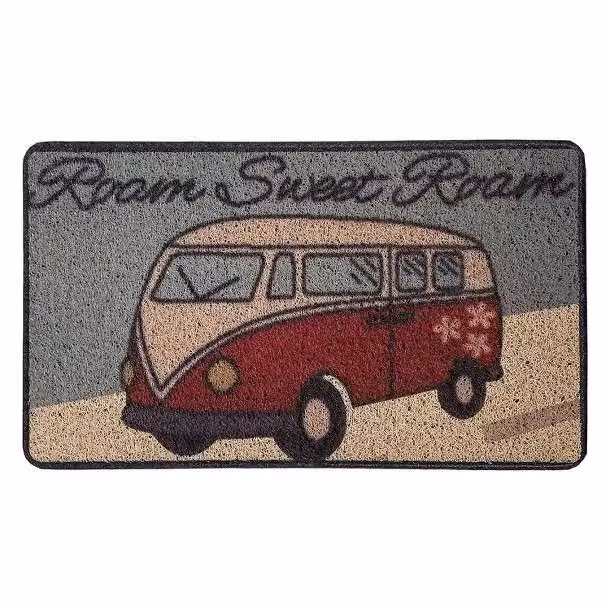 Nicoman Rome Sweet Rome Novelty Spaghetti Door Mat, Multicolour, W: 70 cm, D: 44 cm – 2