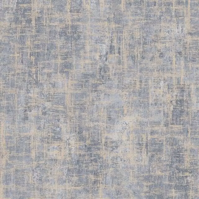 Muriva Etta Industrial Textured Blue Abstract Wallpaper Roll