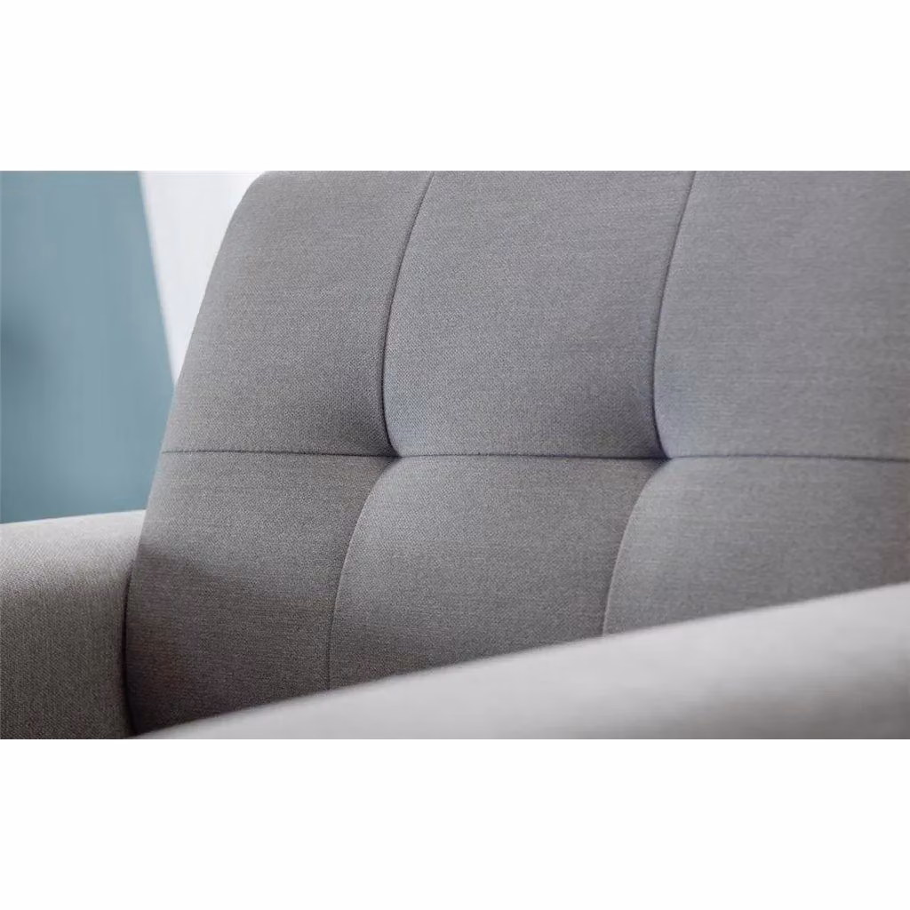 Ashfield Grey Linen Fabric Armchair – 2
