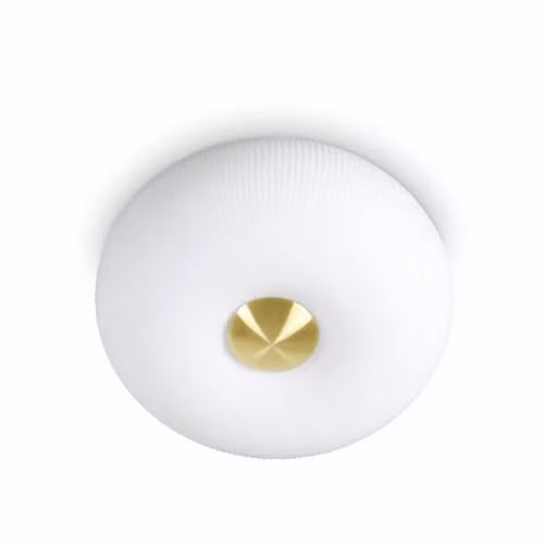 Ideal Lux Arizona 2 Light Flush Ceiling Light in White