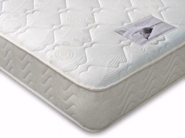Highgrove Stratus Hybrid Memory Foam Mattress, White, W/D/H: 180 x 200 cm