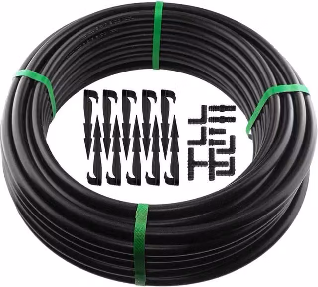 SPETLEK Black LDPE Garden Irrigation Water Pipe, 13 mm, 100 g