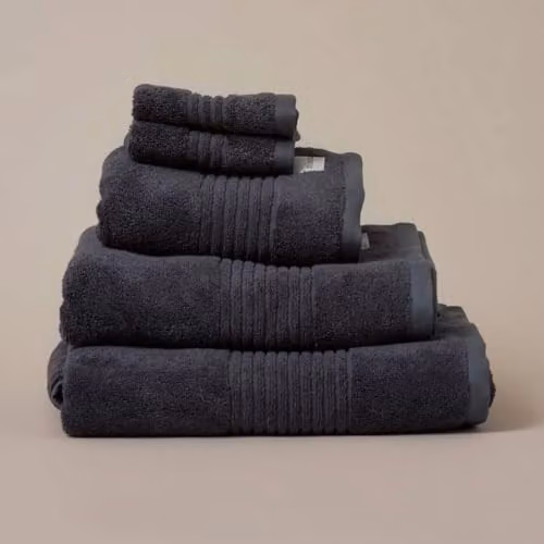 Misona Bamboo and Cotton Bath Sheet, Grey, W/D/H: 150 x 100 cm, 580GSM – 4