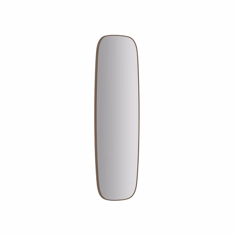Dome Deco Scutari Oval Wall Mirror in Bronze