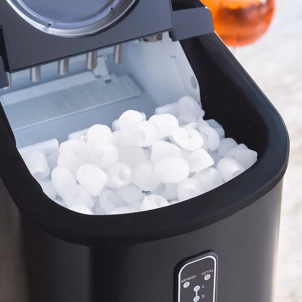 Cooks Professional Counter Top Ice Maker Machine with 2.2L Tank and Ice Scoop, Black – 4