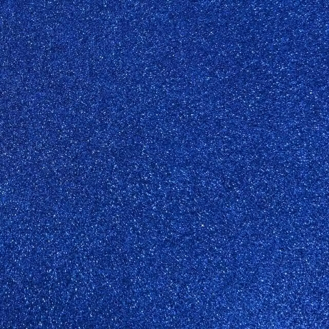 Syntego Pack of 10 Blue Glitter Construction Paper Sheets, A4