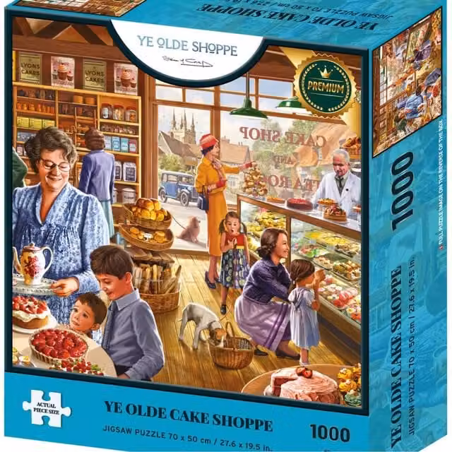 Ye Olde Collection Ye Olde Cake Shoppe 1000 Piece Multicolour Jigsaw Puzzle