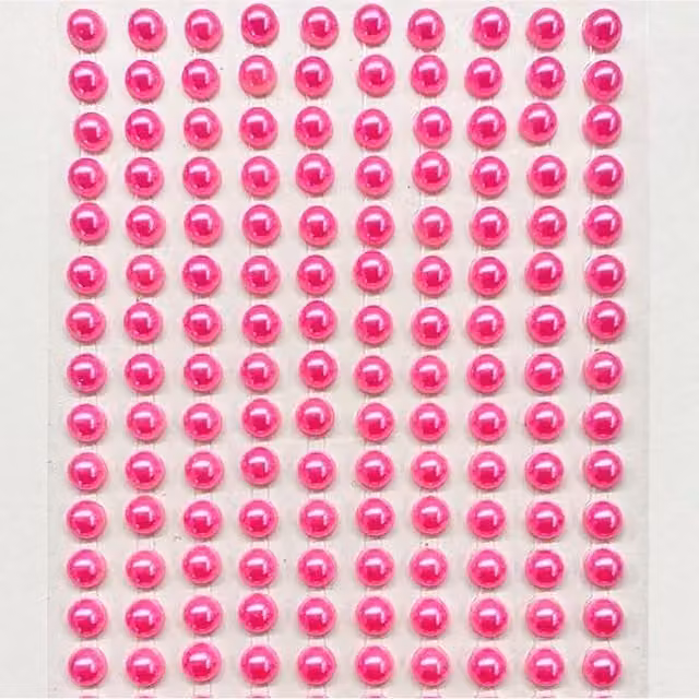 Syntego 200 Neon Pink Round Pearls