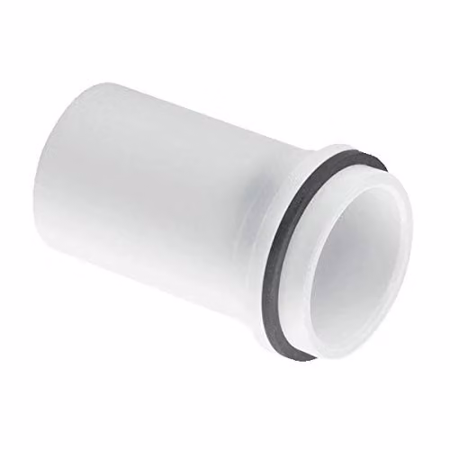 McAlpine 1" Pushfit Overflow Adaptor T7 in White