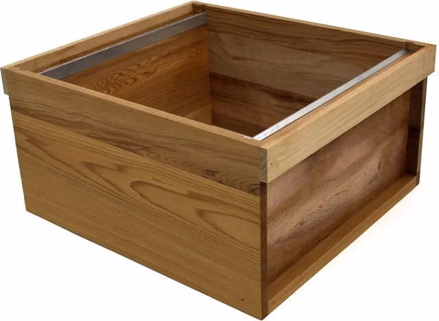 Actiasbee WBC Bee Hive Brood Box in Brown Cedar Wood