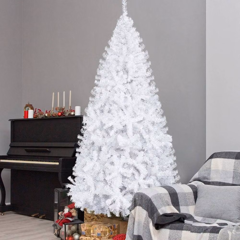 Kelvenix White Decorated Christmas Tree with Stand – 3