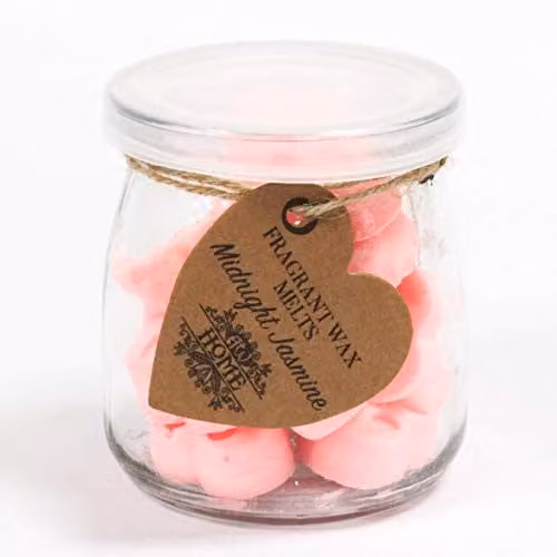 Ancient Wisdom Midnight Jasmine Soy Wax Melts Jar in Pink – 1