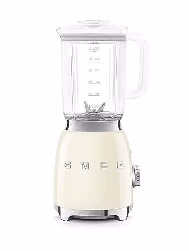 Smeg BLF03 Retro 50s Style Jug Blender, 800W, 1.5 l, Beige