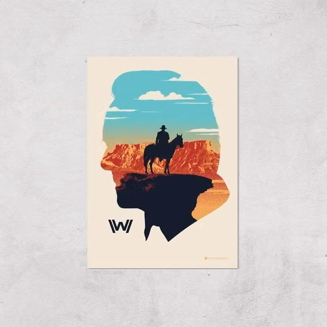 Westworld The Orchestrator A2 Multicolour Giclee Abstract Graphic Art Print
