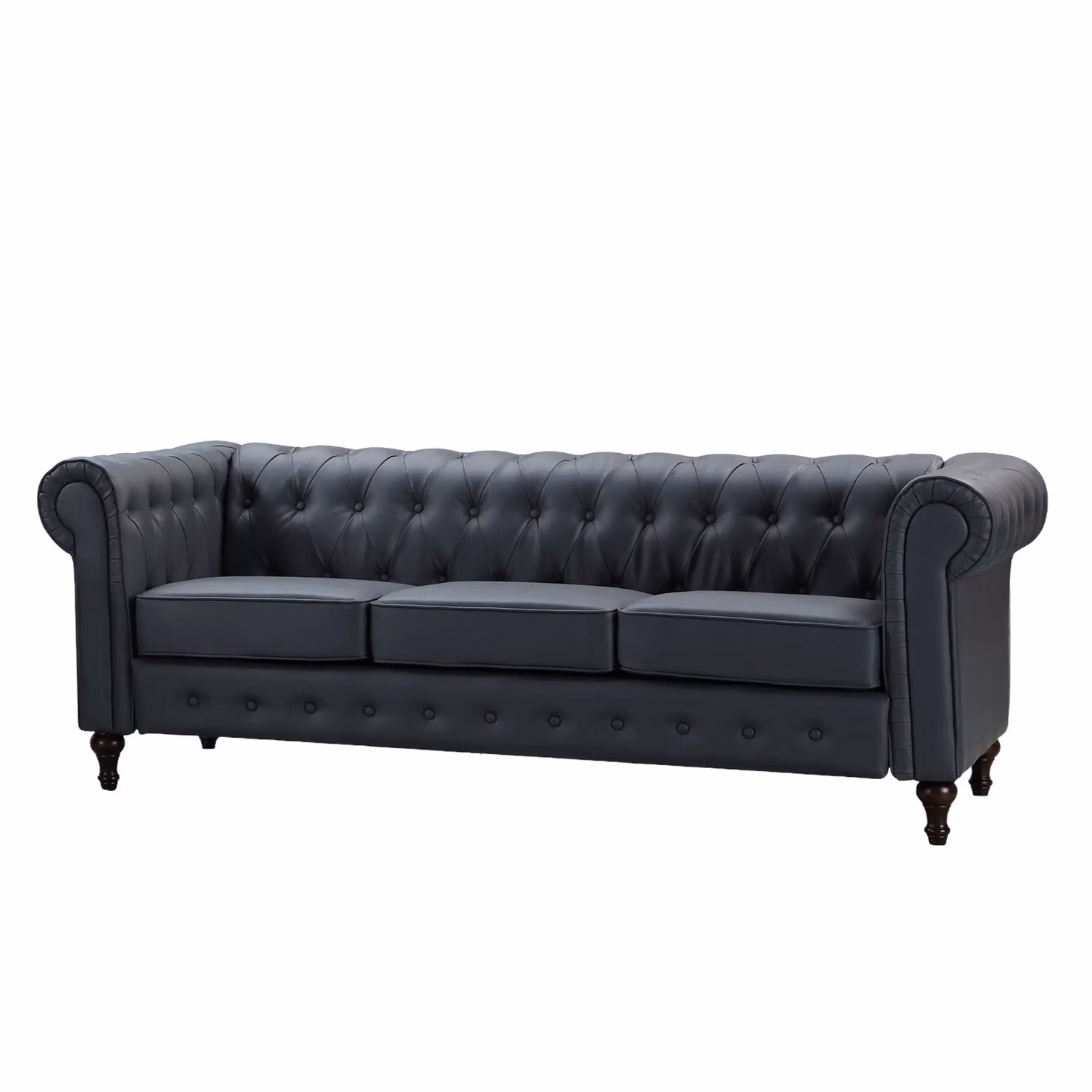 Artemis Home Richland 3 Seat Chesterfield Sofa in Grey – 2