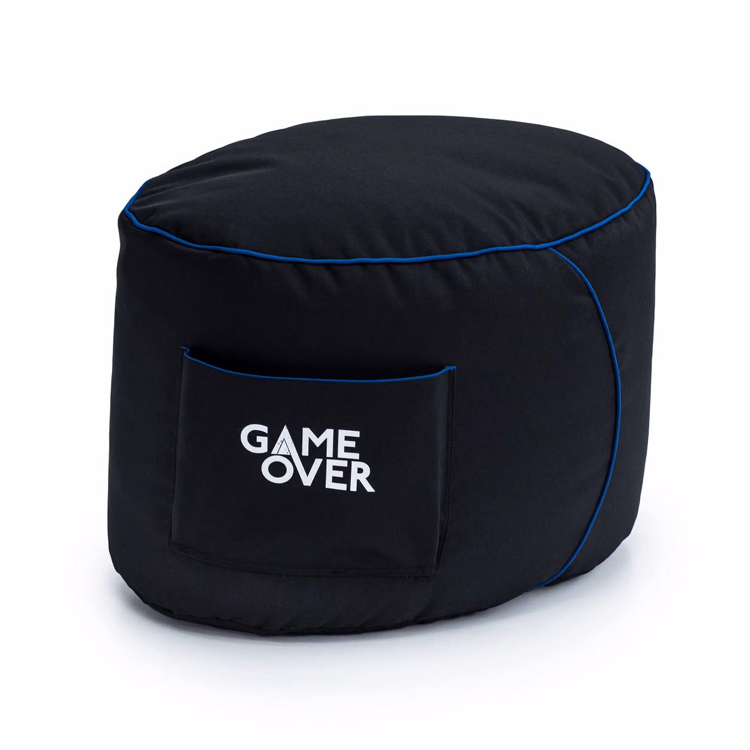 GameOver Store Soul Reaper Video Gaming Bean Bag Footstool, Black, W/D/H: 40 x 40 x 42 cm