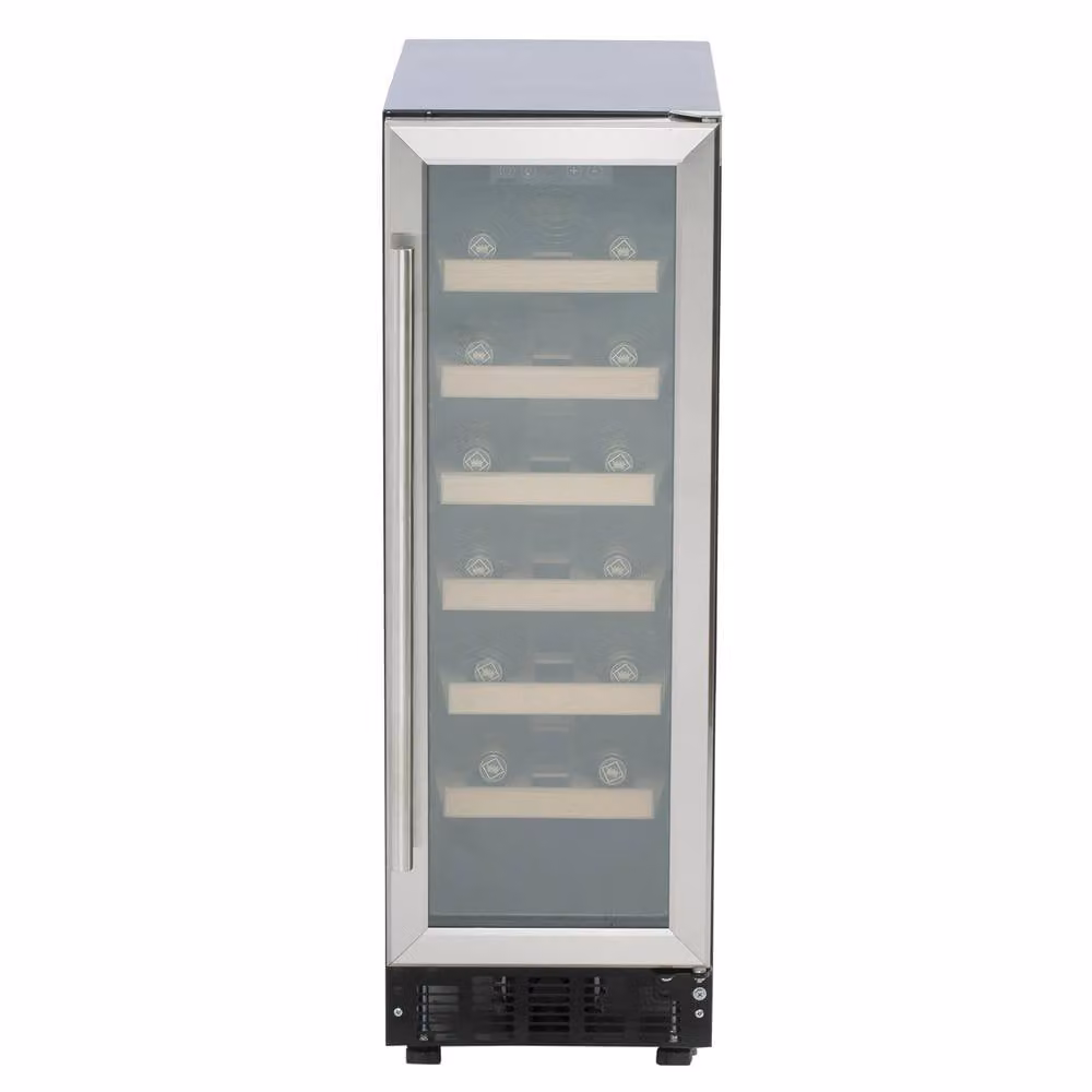 SIA WC30SS 59L Undercounter Wine Cooler Fridge in Silver – 1