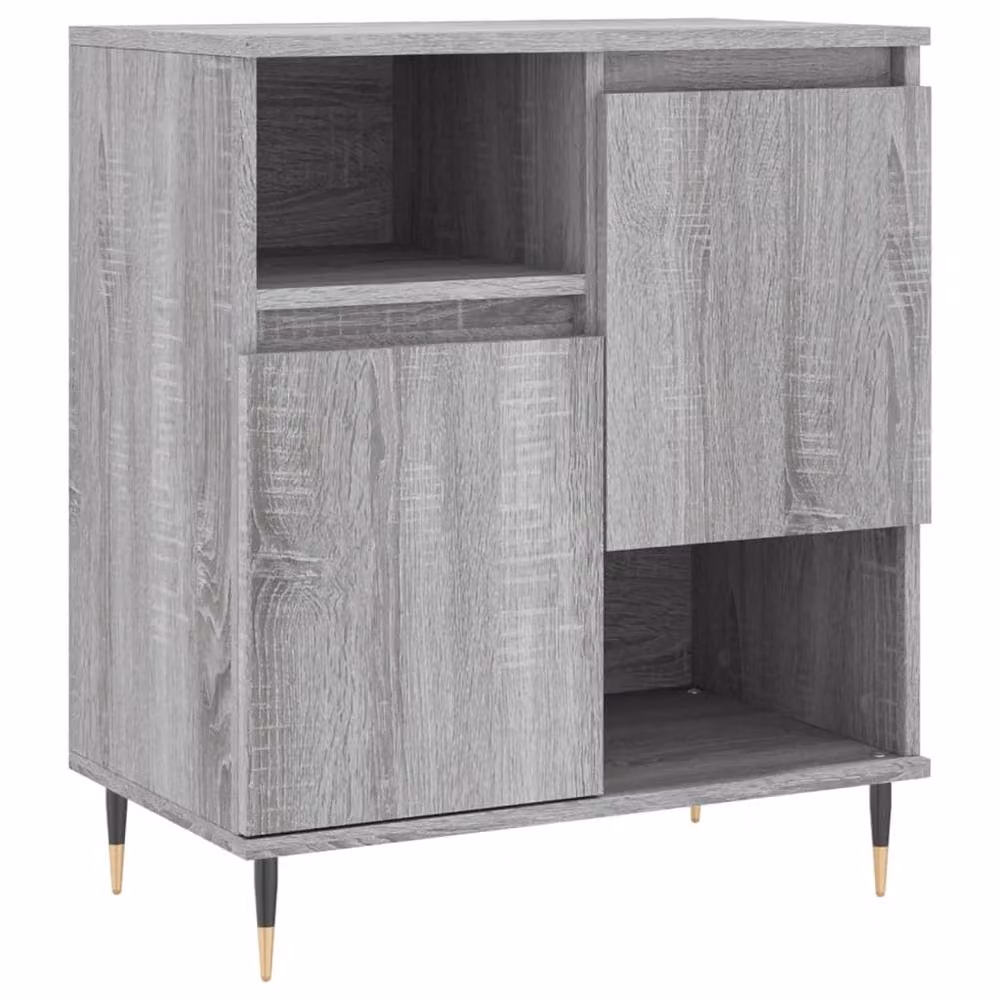 Berkfield Home Sonoma Grey Sideboard in Engineered Wood W/D/H: 60 x 35 x 70 cm – 2