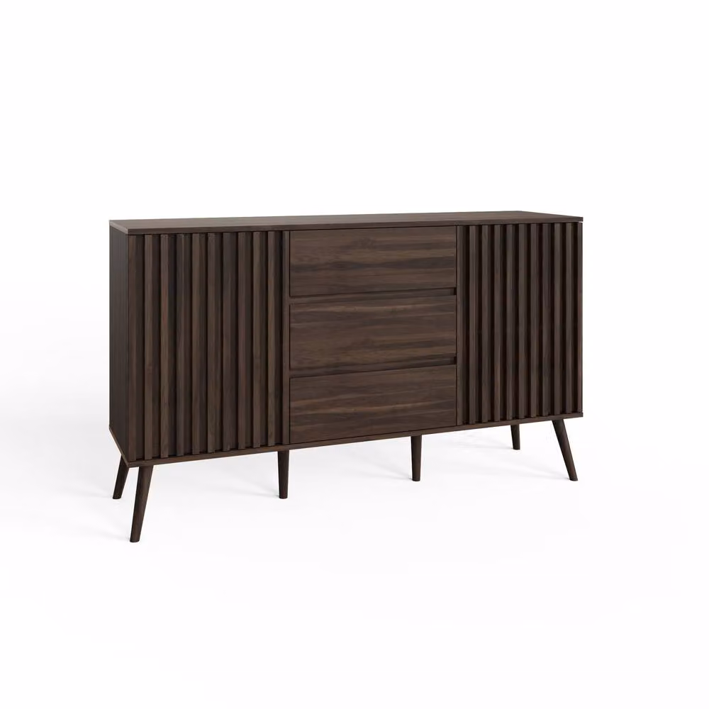 GFW Rowan Large Sideboard in Walnut Brown – 2
