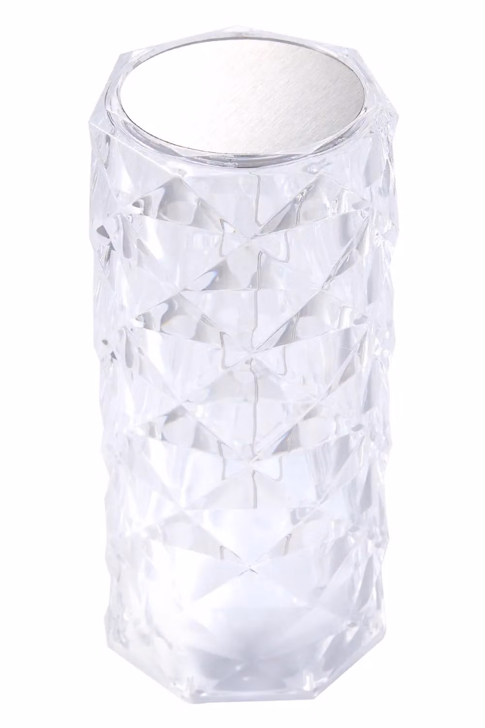 Living and Home RGB Dimmable Acrylic Table Lamp with Remote Control, Transparent and Multicolour – 2