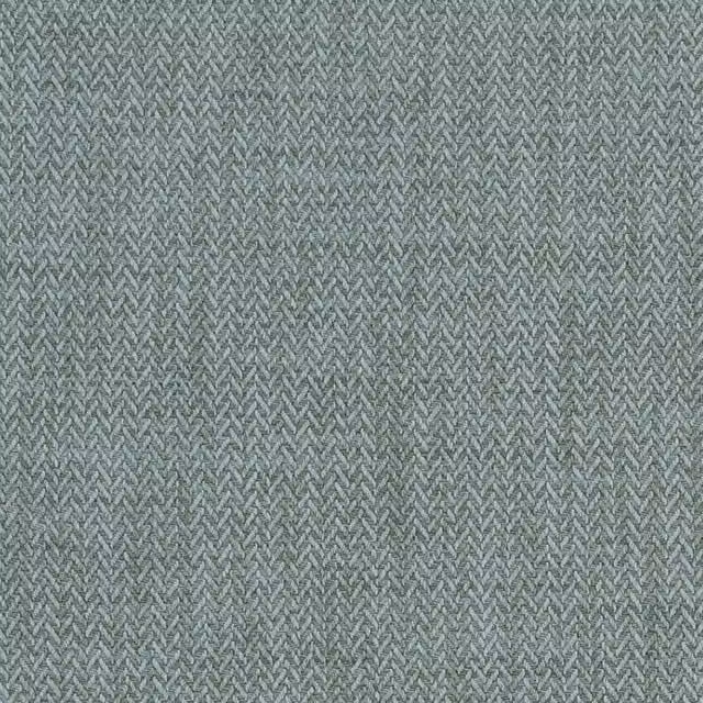 Ante Decor Herringbone Chenille Fabric in Aquamarine Blue and Green
