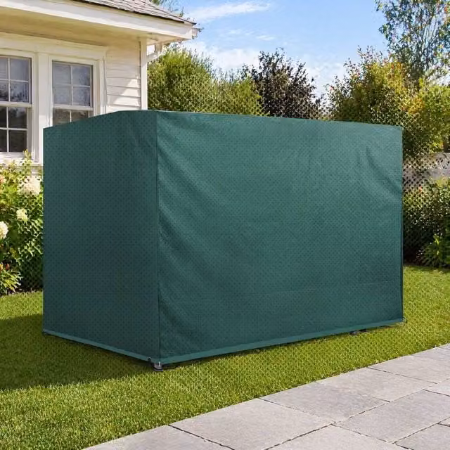 STILVORA Water-Repellent Swing Chair Cover in Green, W/D/H: 215 x 155 x 150 cm