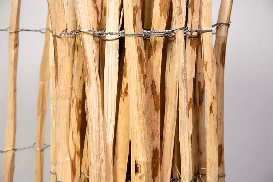 Primrose Split Hazel Decorative Rustic Fencing Screening Roll, Brown, H: 120 cm x W: 300 cm – 3