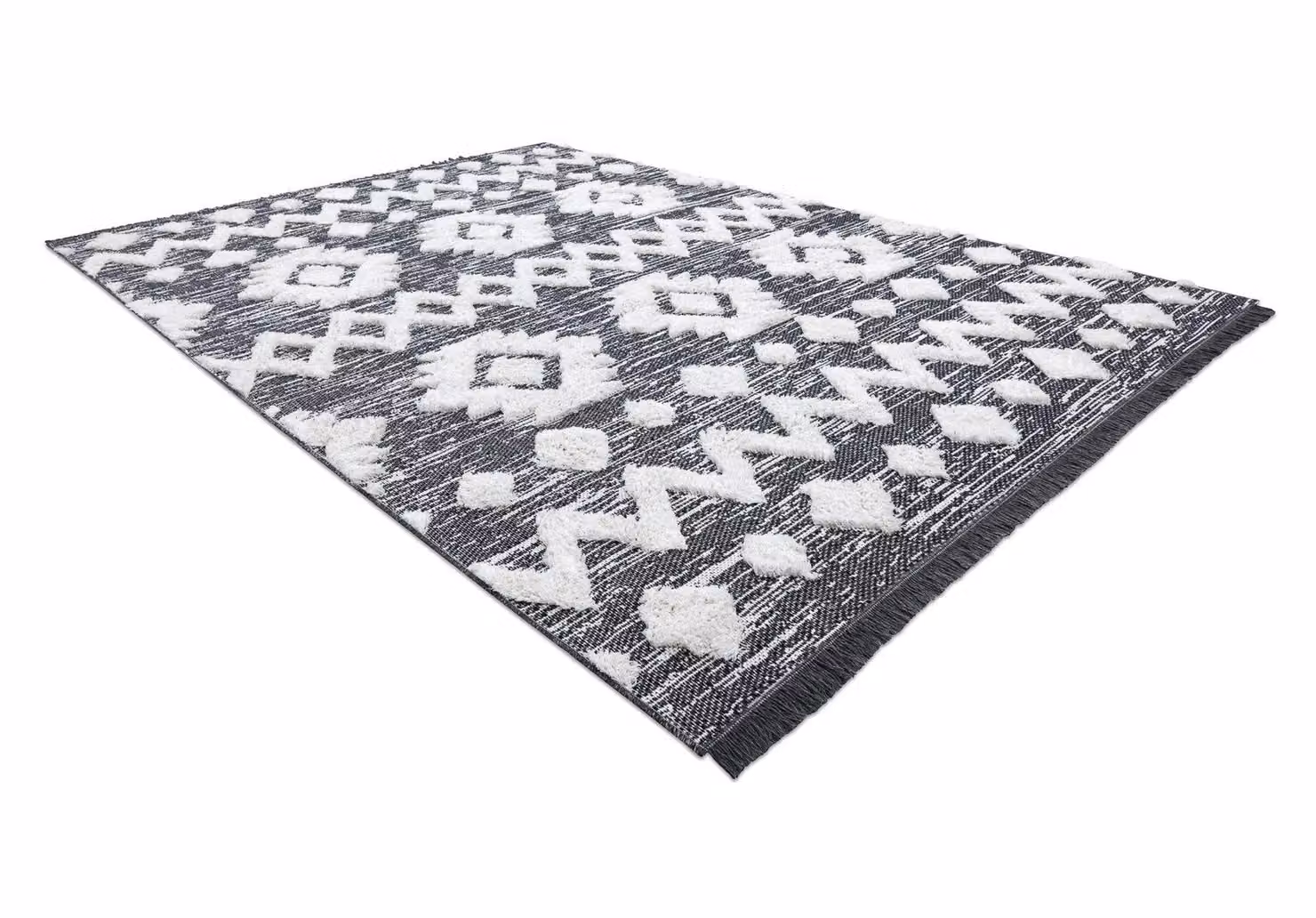 RugsX Moroccan Grey Rug, W: 117 cm, L: 170 cm – 4