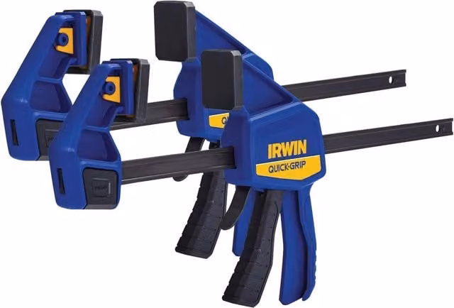 Irwin Quick-Grip Quick-change Medium-duty Bar Clamp, Blue and Multicolour