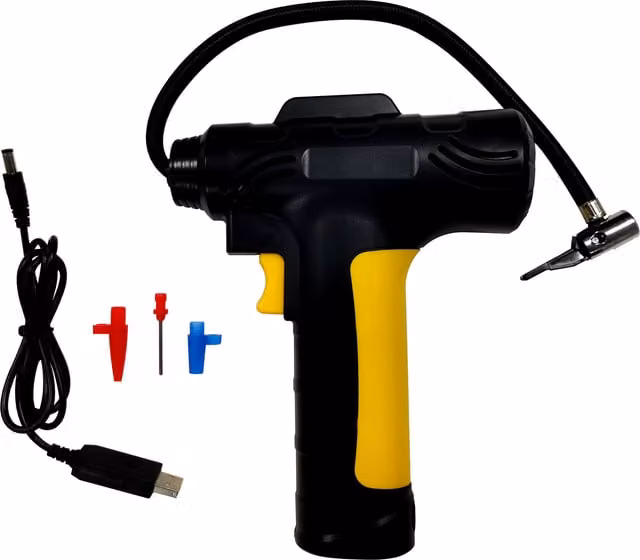 Carkit Rechargeable Digital Tyre Inflator in Black