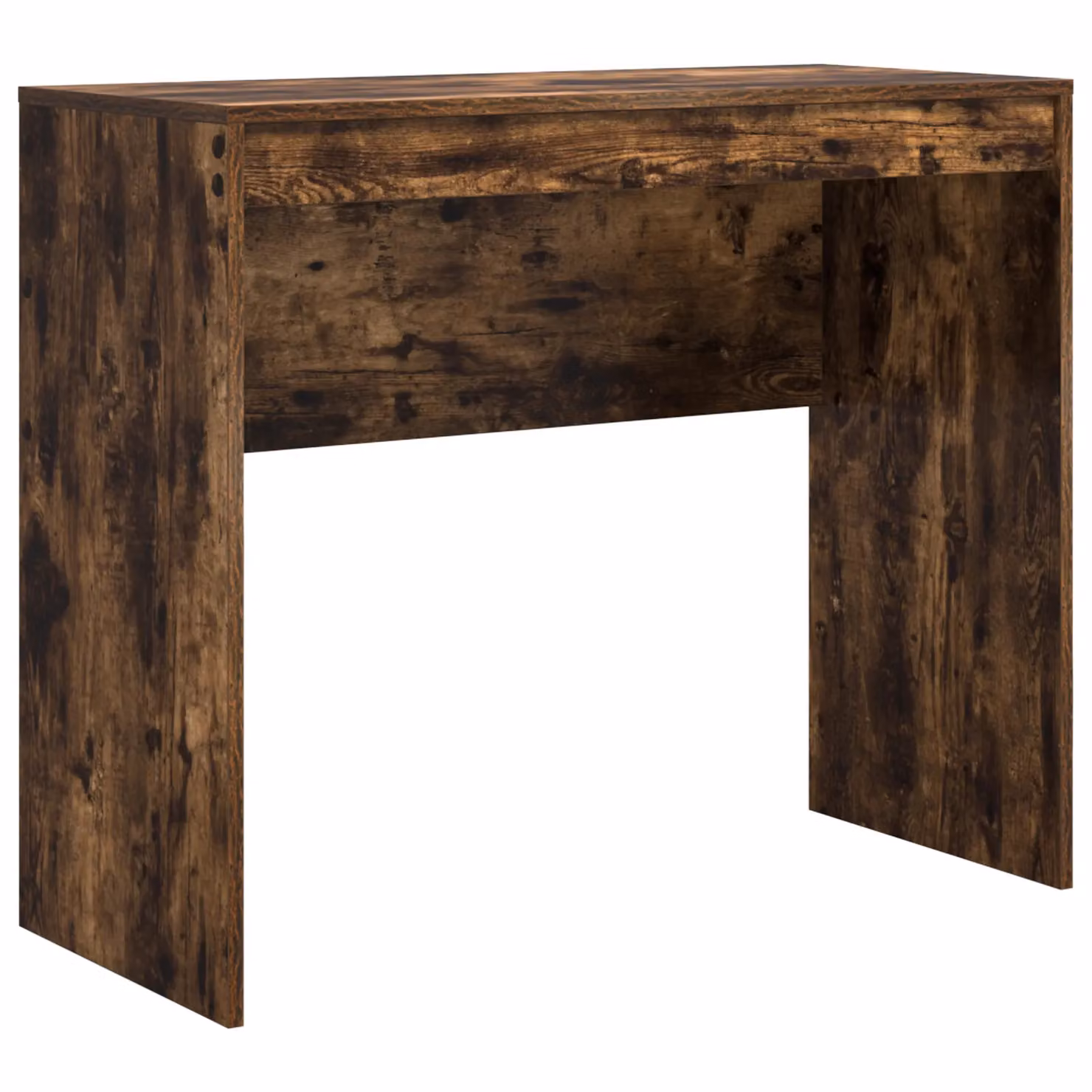 Berkfield Home Modern Writing Desk in Brown Smoked Oak, W/D/H: 90 x 40 x 76 cm – 2
