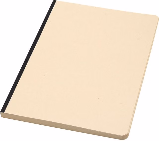 Floso Liliana Sugarcane A5 Hardcover Notebook in Black