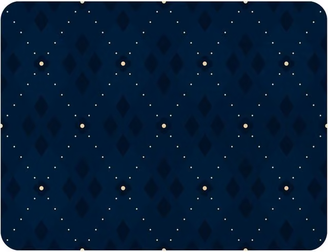 Benjamin Tate Design Diagonal Dot Stripes Fleece Blanket in Blue and Beige, W/D/H: 120 x 150 cm – 2