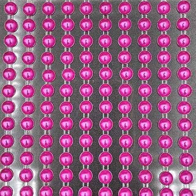 Syntego 200 Fuchsia Round Pearls