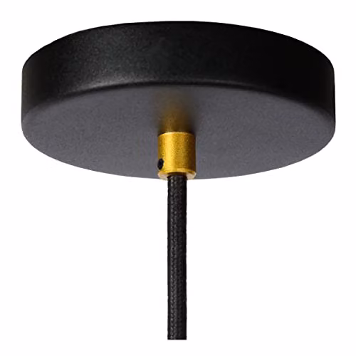 Netlighting Floris Modern Cylinder Pendant Light in Black – 3