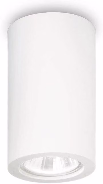 Ideal Lux Tower 1 Round Surface Mounted Downlight in White