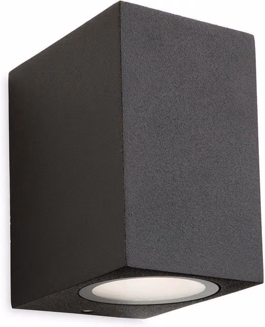 Netlighting Capital LED Single Outdoor Wall Light in Black, IP54 Rated