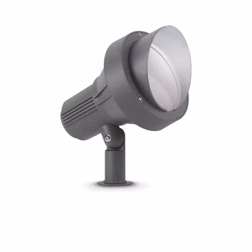 Netlighting Terra 1 Large Outdoor Spiked Ground Light, Anthracite, IP65, E27, Aluminium and Glass