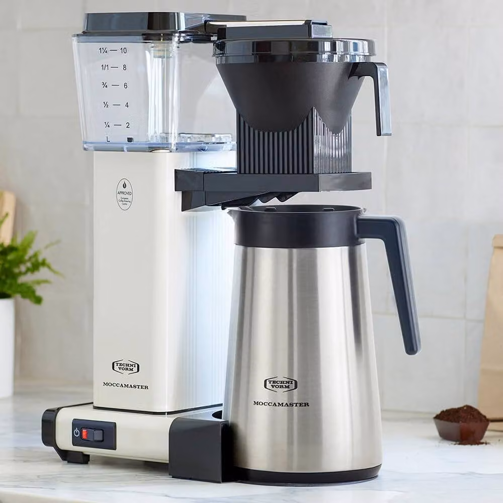 Moccamaster KBGT Filter Coffee Machine with Thermal Jug in White – 5